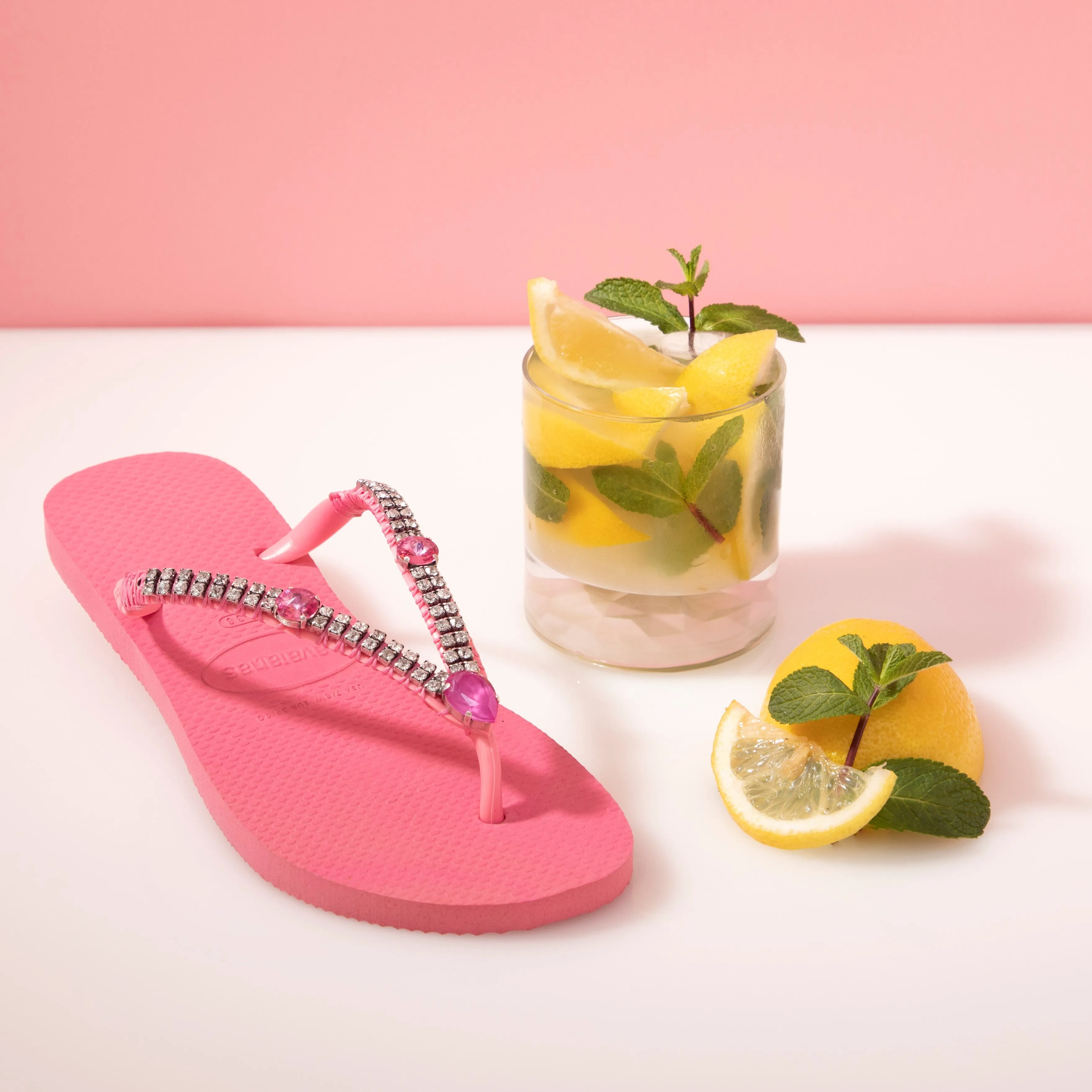 Triple Bling Flip Flops